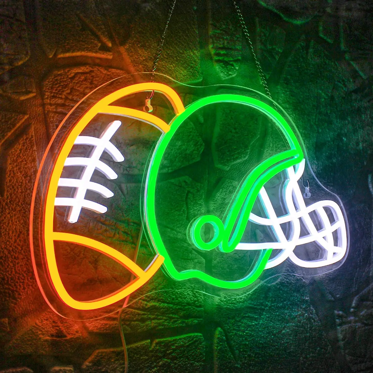 Football Neon Signs LED Neon Light Sign Light Up Neon Signs Wall Decor for Wall decor Boys Bedroom Rugby Sports Party College
Football Neon Signs LED Neon Light Sign Light Up Neon Signs Wall Decor for Wall decor Boys Bedroom Rugby Sports Party College