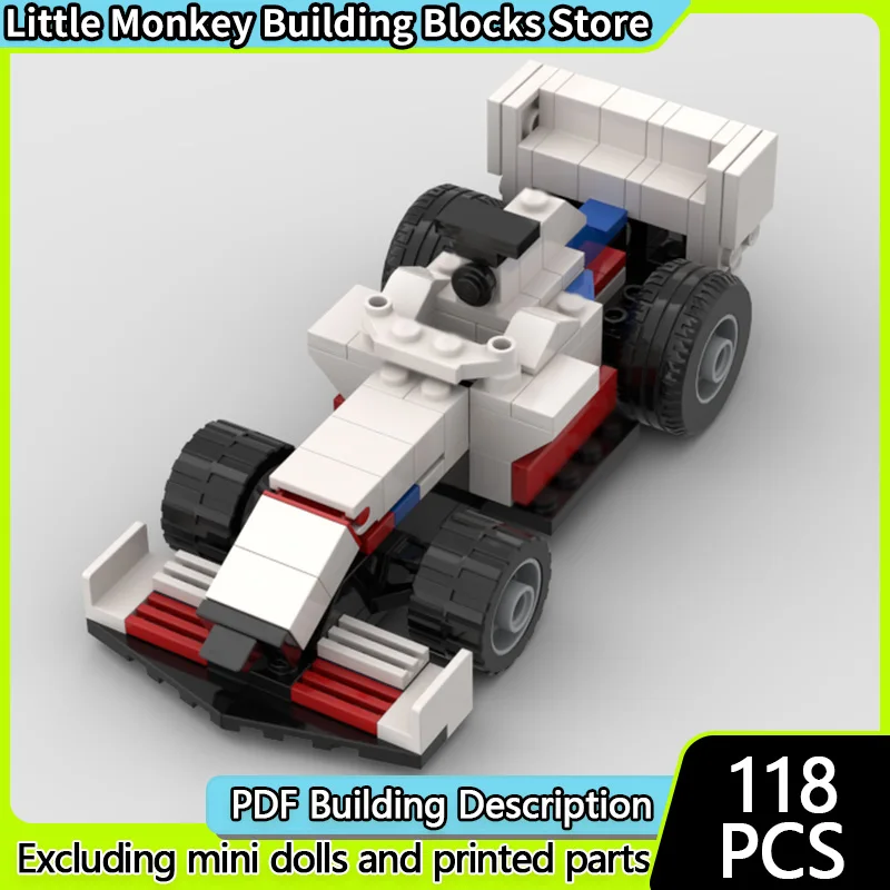 Speed Racing Car Model MOC Building Bricks VF-21 Formula Racing Modular Technology Children Holiday Gifts Assemble Toys Suit
Speed Racing Car Model MOC Building Bricks VF-21 Formula Racing Modular Technology Children Holiday Gifts Assemble Toys Suit