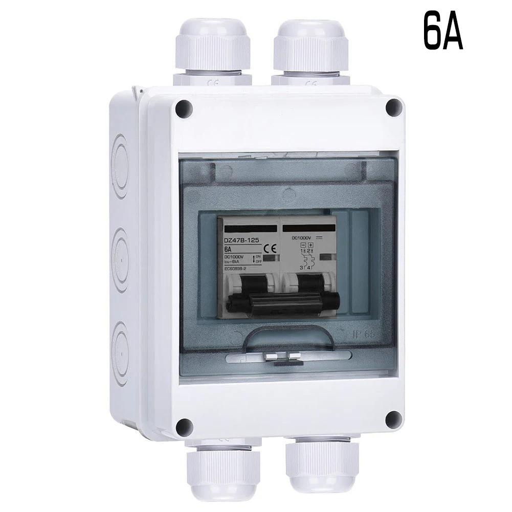 DC1000V Breaker Circuit Breaker Solar For Electrical Safety 2-pole Design For DC Circuits Breaking Capacity 4kA
DC1000V Breaker Circuit Breaker Solar For Electrical Safety 2-pole Design For DC Circuits Breaking Capacity 4kA