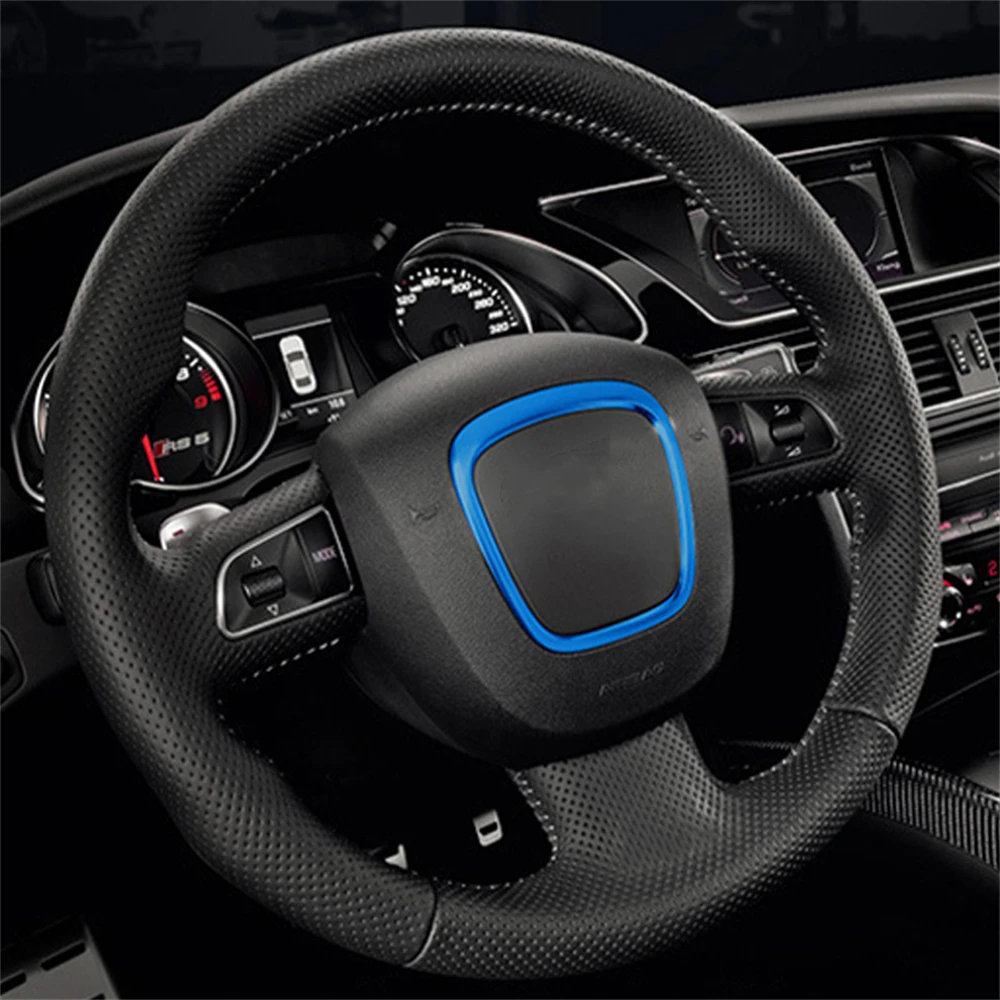 Chrome Car Styling Steering Wheel Center Logo Covers Stickers Trim For Audi A3 8P S3 A4 B6 B7 A5 A6 Q5 Q7 Interior Accessories
Chrome Car Styling Steering Wheel Center Logo Covers Stickers Trim For Audi A3 8P S3 A4 B6 B7 A5 A6 Q5 Q7 Interior Accessories