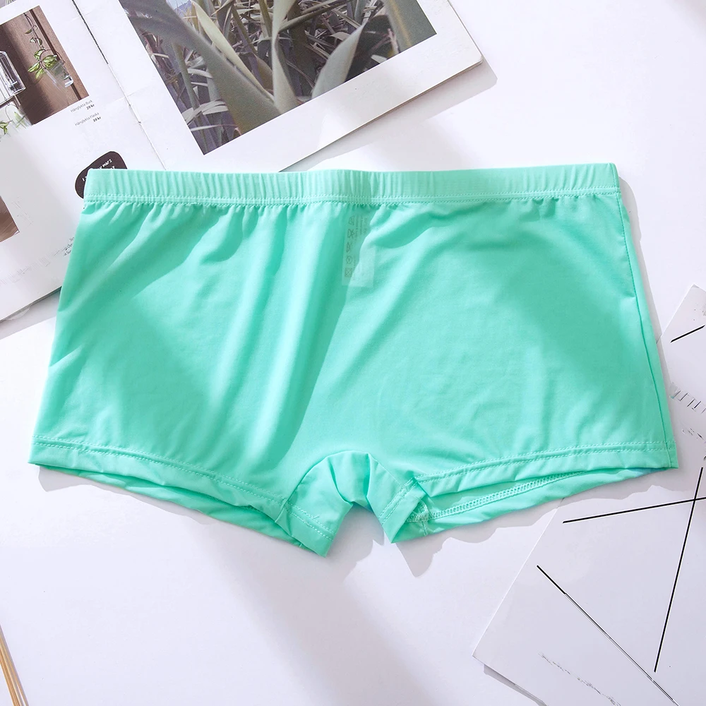 1pc Low Waist Men's Breathable Comfy Sheer Ice Silk Boxer Briefs Shorts Man Lightweight Underpants Underwear
1pc Low Waist Men's Breathable Comfy Sheer Ice Silk Boxer Briefs Shorts Man Lightweight Underpants Underwear