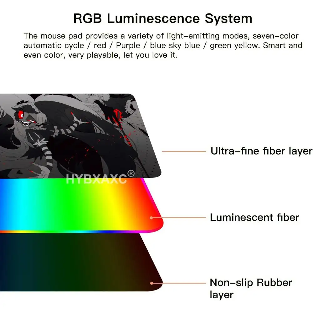 900X400MM HYBXAXC Mouse Pad RGB Gaming Mouse Pad Desk Mat HD Gamer Large LED Light XXL Hazbins Hotels Cartoon RGB Mouse Pad
900X400MM HYBXAXC Mouse Pad RGB Gaming Mouse Pad Desk Mat HD Gamer Large LED Light XXL Hazbins Hotels Cartoon RGB Mouse Pad