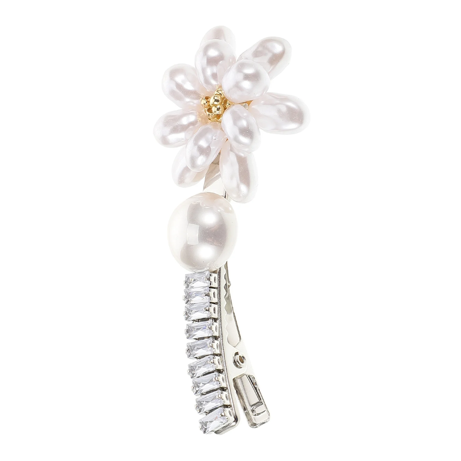 Pearl Hairpin Clips Elegant Zircon Embellished Duckbill Barrettes Durable Stylish Accessories For Women Korean Vintage
Pearl Hairpin Clips Elegant Zircon Embellished Duckbill Barrettes Durable Stylish Accessories For Women Korean Vintage