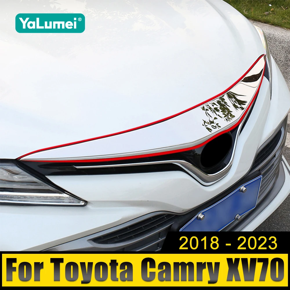 For Toyota Camry XV70 LE XLE 2018 2019 2020 2021 2022 2023 ABS Car Front Logo Hood Bonnet Grill Lip Molding Cover Trim Sticker
For Toyota Camry XV70 LE XLE 2018 2019 2020 2021 2022 2023 ABS Car Front Logo Hood Bonnet Grill Lip Molding Cover Trim Sticker