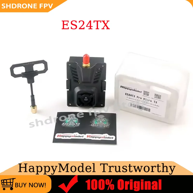 Hot Selling HappyModel ES24TX Receiver 1000mw Output 500HZ with Cooling Fan and RGB LED Module for RC Airplane FPV Drone
Hot Selling HappyModel ES24TX Receiver 1000mw Output 500HZ with Cooling Fan and RGB LED Module for RC Airplane FPV Drone