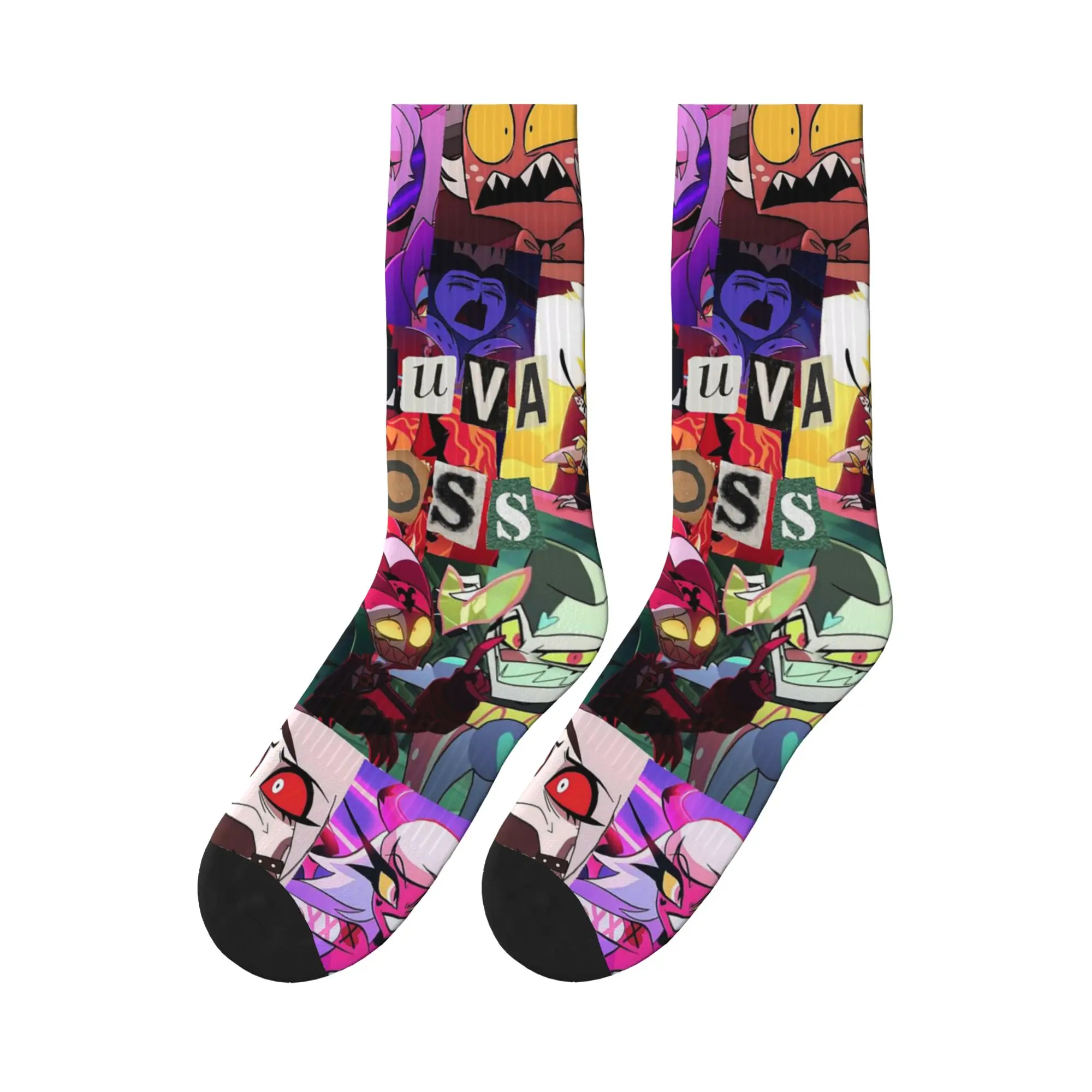 Helluva Boss Cartoon Sports Socks Sweat Absorbing Stockings All Season Long Socks for Man's Woman's Birthday Present
Helluva Boss Cartoon Sports Socks Sweat Absorbing Stockings All Season Long Socks for Man's Woman's Birthday Present