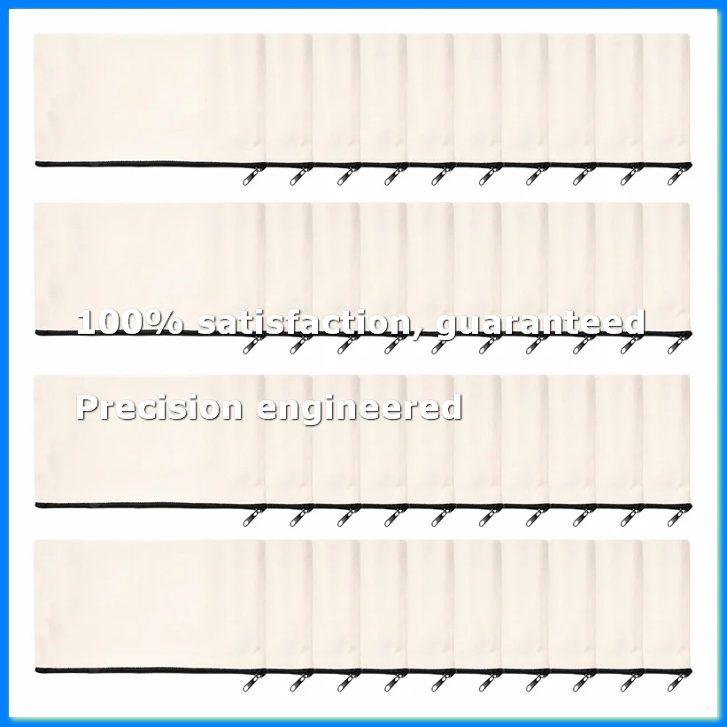 40Pcs Canvas Zipper Bag Pencil Case Cosmetic Bag Blank Bag DIY Craft Bag Cosmetic Bag Cosmetic Bag DIY Craft School-A69M
40Pcs Canvas Zipper Bag Pencil Case Cosmetic Bag Blank Bag DIY Craft Bag Cosmetic Bag Cosmetic Bag DIY Craft School-A69M