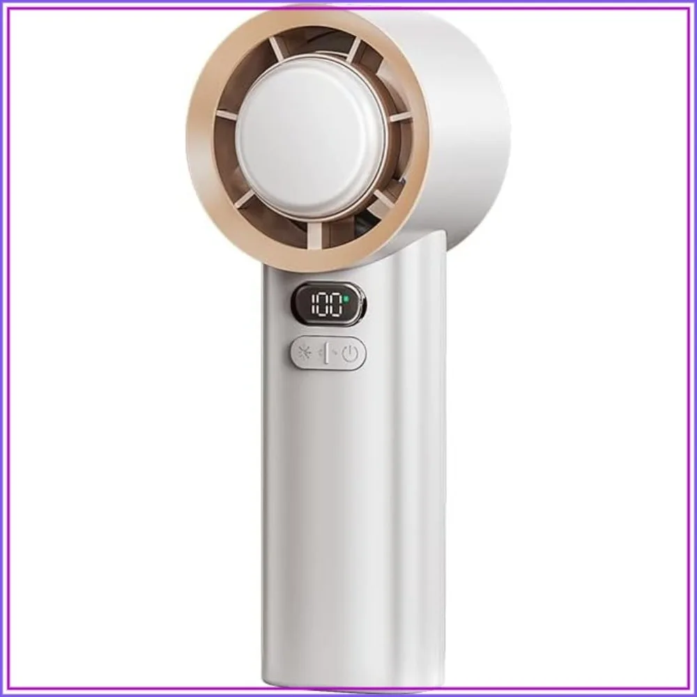 Semiconductor Ice Cooling Turbo Fan 13500RPM 100-Speed Digital Screen Handheld Fan with USB-C Recharge for Outdoor
Semiconductor Ice Cooling Turbo Fan 13500RPM 100-Speed Digital Screen Handheld Fan with USB-C Recharge for Outdoor