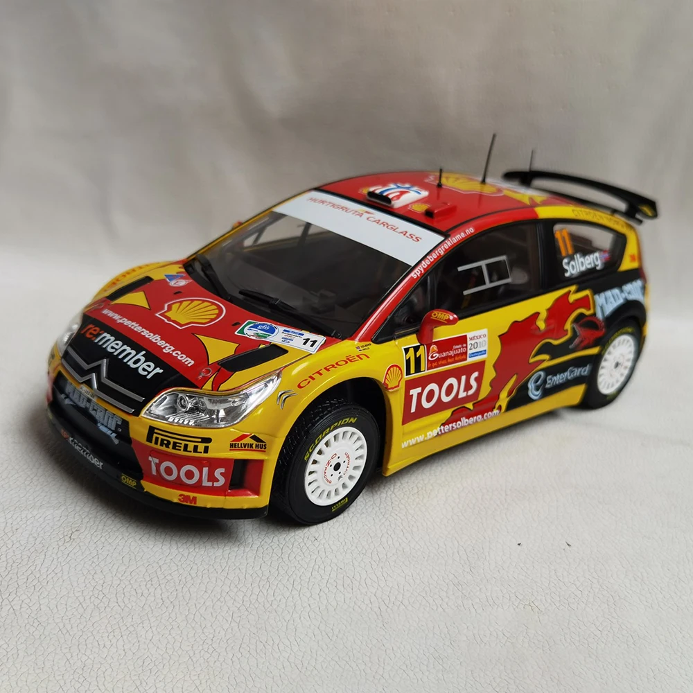 Diecast IXO 1/18 Scale CITROEN C4 #11 Racing Car Alloy Car Model Collectible Toy Gift Souvenir Display Ornament
Diecast IXO 1/18 Scale CITROEN C4 #11 Racing Car Alloy Car Model Collectible Toy Gift Souvenir Display Ornament