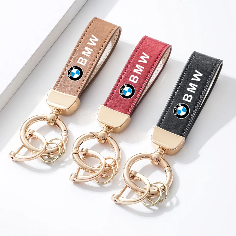 Leather Keychain Emblem Car Keyring Key Chain Ring Pendant Accessories For BMW 1 3 5 7 series X1 X2 X3 X5 X6 G30 G20 G11 G12 F40
Leather Keychain Emblem Car Keyring Key Chain Ring Pendant Accessories For BMW 1 3 5 7 series X1 X2 X3 X5 X6 G30 G20 G11 G12 F40
