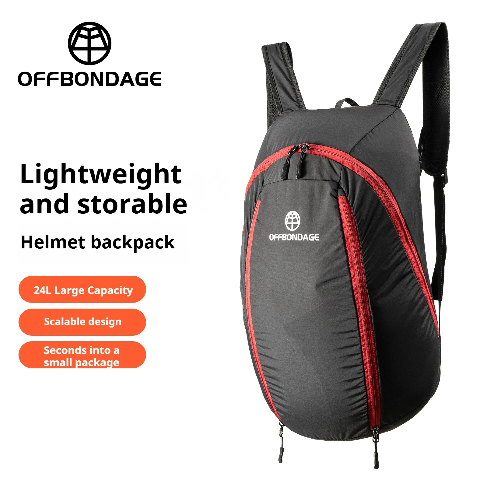 OFFBONDAGE Ride Motorcycle Helmet Bag Ride Bike Gear Bag Travel Storage Folding Backpack Ride Storage Backpack Camping Backpack
OFFBONDAGE Ride Motorcycle Helmet Bag Ride Bike Gear Bag Travel Storage Folding Backpack Ride Storage Backpack Camping Backpack
