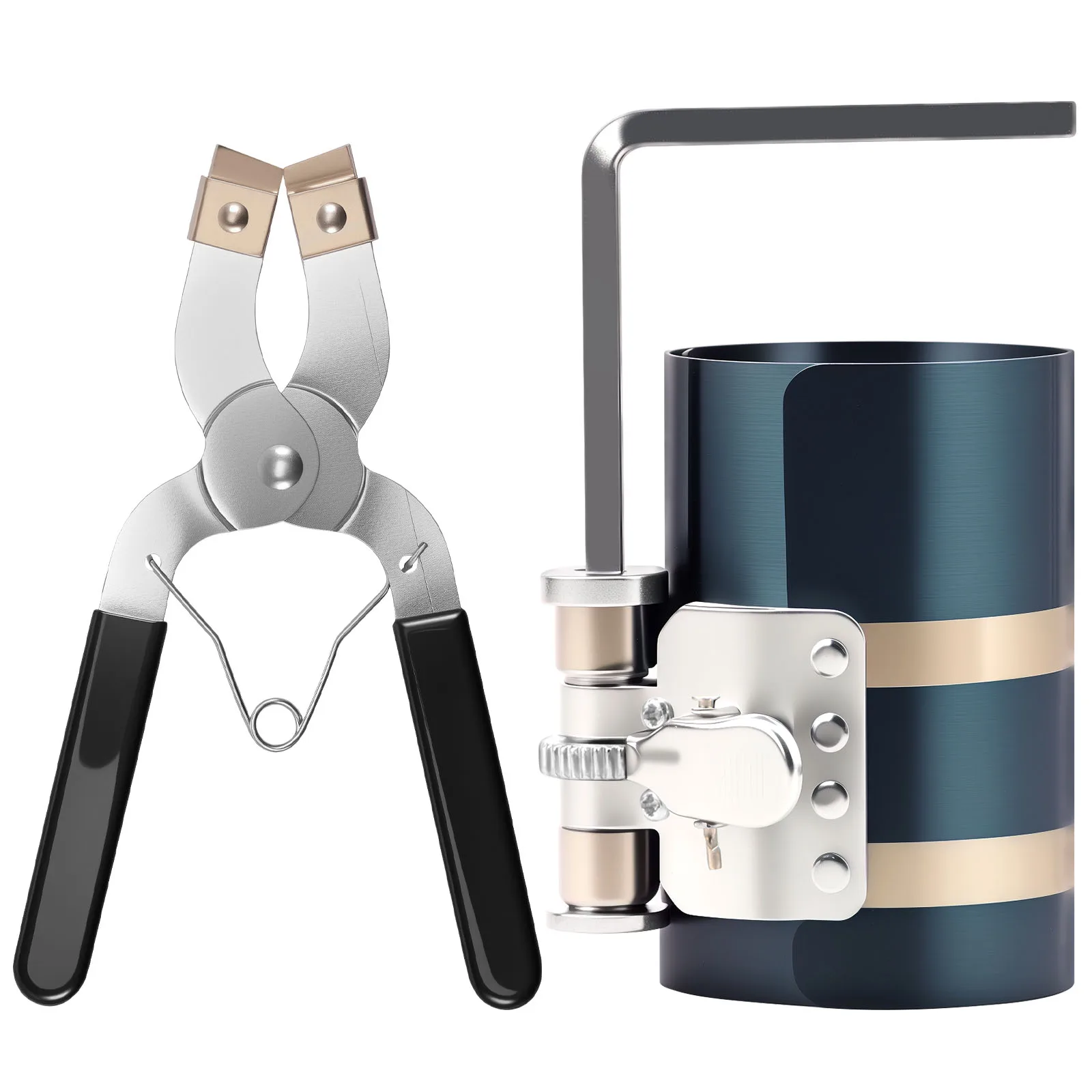 1Set Piston Ring Compressor Tool Portable Car Engine Piston Ring Installer Removal Kit Adjustable Sizes From 2-1/8 Inch to 7Inch
1Set Piston Ring Compressor Tool Portable Car Engine Piston Ring Installer Removal Kit Adjustable Sizes From 2-1/8 Inch to 7Inch