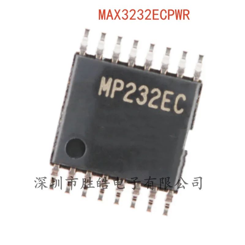 (10PCS) NEW MAX3232ECPWR 3232 RS-232 Line Driver / Receiver IC Chip TSSOP-16 MAX3232ECPWR Integrated Circuit
(10PCS) NEW MAX3232ECPWR 3232 RS-232 Line Driver / Receiver IC Chip TSSOP-16 MAX3232ECPWR Integrated Circuit