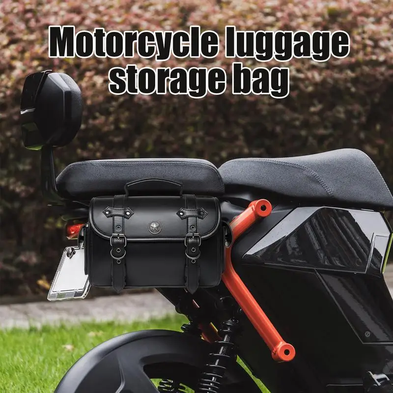 Saddle Bags Motorcycles Motorbike Bags For Back Seat Large Capacity Saddle Pouch For Cyclists Leather Motorbike Backseat Pannier
Saddle Bags Motorcycles Motorbike Bags For Back Seat Large Capacity Saddle Pouch For Cyclists Leather Motorbike Backseat Pannier