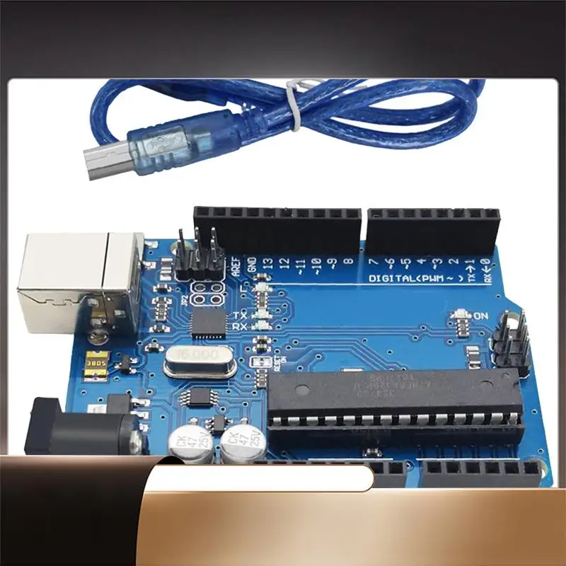 Unor3 Main Control Board Atmega 328P Microcontroller Module Programming Development Board Electronic Accessories-X64A
Unor3 Main Control Board Atmega 328P Microcontroller Module Programming Development Board Electronic Accessories-X64A