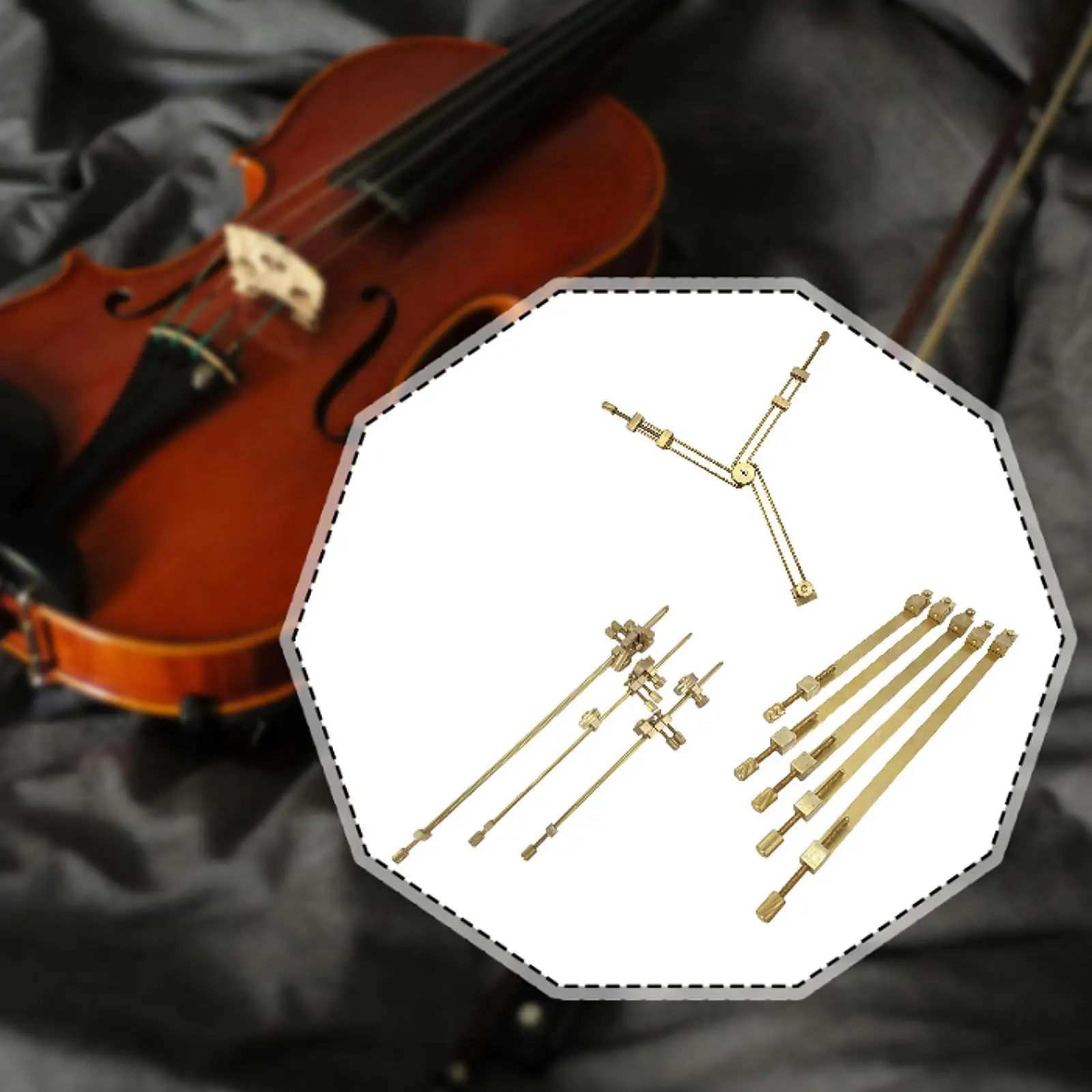 Violin Body Clamps Fits Violins and Violas Musical Instrument Accessories Violin Making Tools Luthier Repair Tools Adjustable
Violin Body Clamps Fits Violins and Violas Musical Instrument Accessories Violin Making Tools Luthier Repair Tools Adjustable