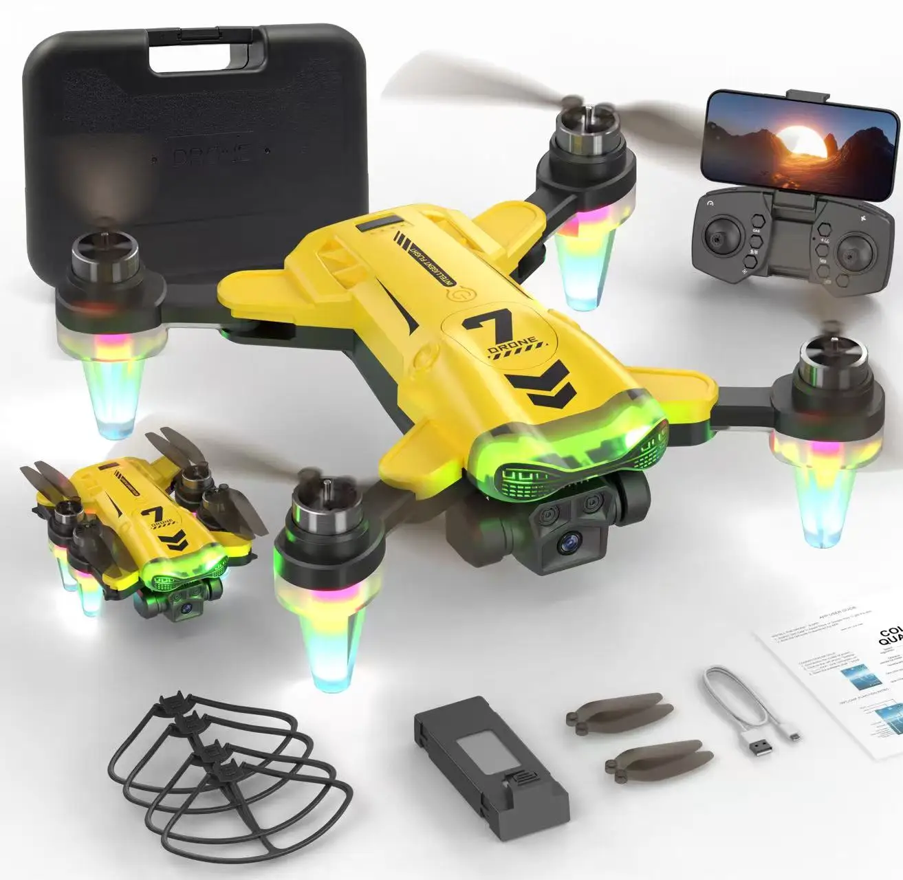 Global Drone GD85 Mini RC Drone, 2.4G 4CH 6-осевой гироскоп, безголовый режим, 360° ° Флип-квадрокоптер с дистанционным управлением, идеальный подарок для детей
Global Drone GD85 Mini RC Drone, 2.4G 4CH 6-осевой гироскоп, безголовый режим, 360° ° Флип-квадрокоптер с дистанционным управлением, идеальный подарок для детей