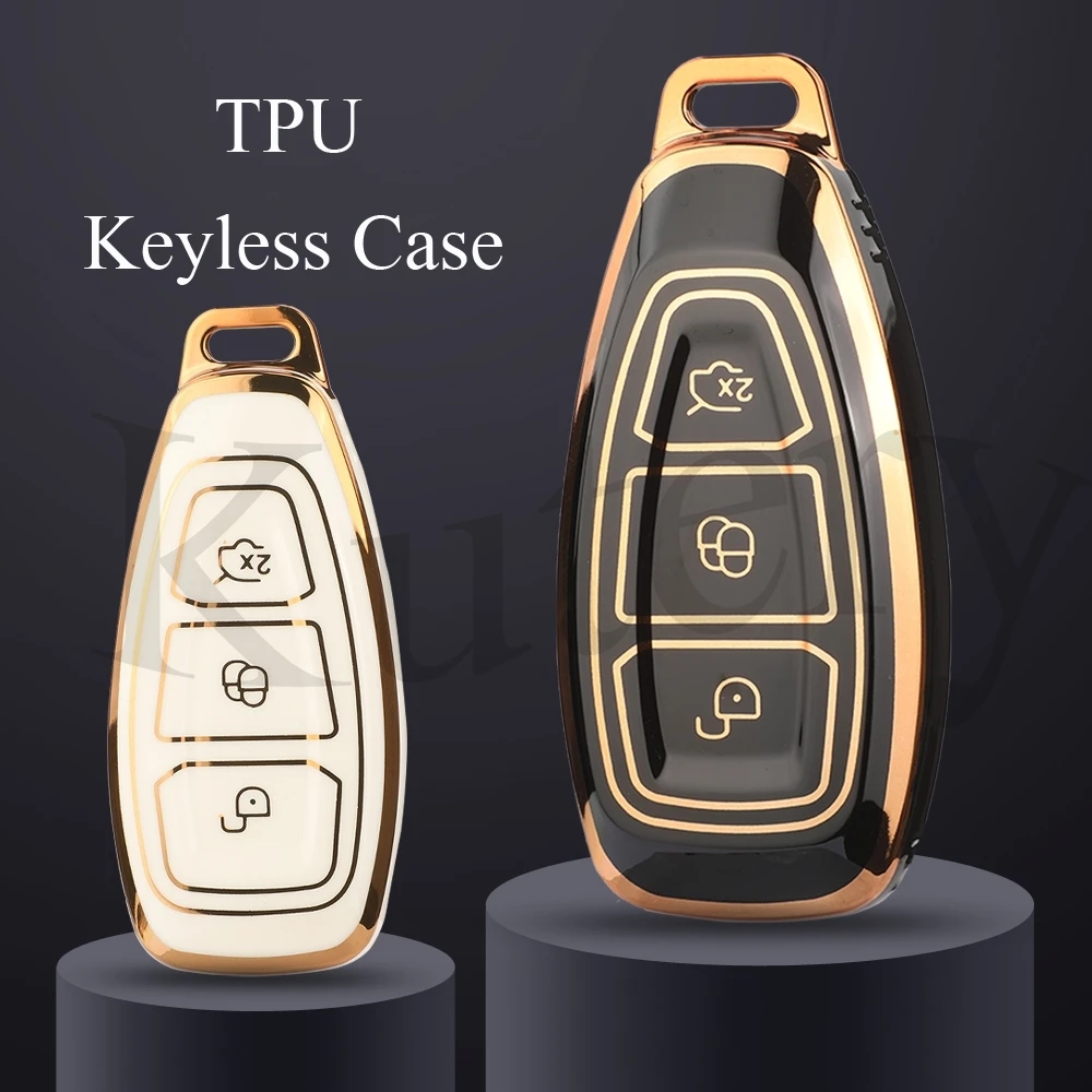 Jingyuqin Soft TPU Car Key Case Fob 3 Buttons For Ford Ecosport Kuga ST C-Max B-Max Focus 3 4 Mondeo MK3 MK4 Fiesta
Jingyuqin Soft TPU Car Key Case Fob 3 Buttons For Ford Ecosport Kuga ST C-Max B-Max Focus 3 4 Mondeo MK3 MK4 Fiesta