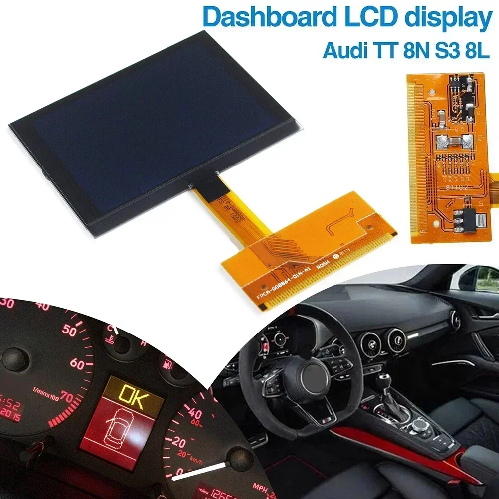 LCD Display Screen For A3 A6 TT 8N Jaeger Instrument Cluster Repair LCD Display Screen New Replacement Digital Pixel Repair
LCD Display Screen For A3 A6 TT 8N Jaeger Instrument Cluster Repair LCD Display Screen New Replacement Digital Pixel Repair