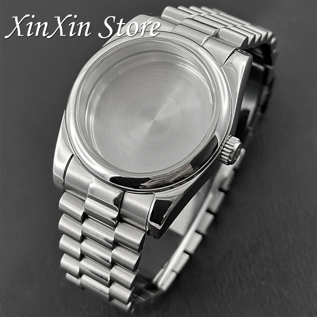36mm/40mm SKX Mod Parts Presidential Bracelet Sapphire Glass Watch Case Fit For NH34 NH35 NH36 NH38 4R35 Movement S Crown Case
36mm/40mm SKX Mod Parts Presidential Bracelet Sapphire Glass Watch Case Fit For NH34 NH35 NH36 NH38 4R35 Movement S Crown Case