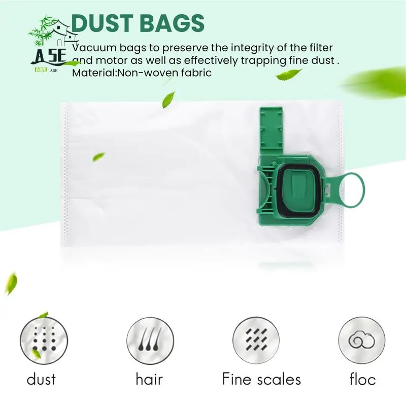 A05E-For Kobold Vacuum Cleaner Bag Kit Compatible For Vorwerk Kobold VK140 VK150
A05E-For Kobold Vacuum Cleaner Bag Kit Compatible For Vorwerk Kobold VK140 VK150