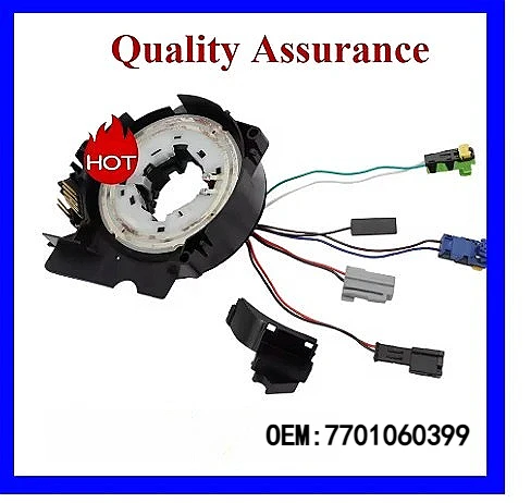 New For Renault GRAND SCENIC II 2004-2009 SCENIC II(JM0/1) 2003-2010 Steering Column Switch Angle Sensor 7701060399
New For Renault GRAND SCENIC II 2004-2009 SCENIC II(JM0/1) 2003-2010 Steering Column Switch Angle Sensor 7701060399