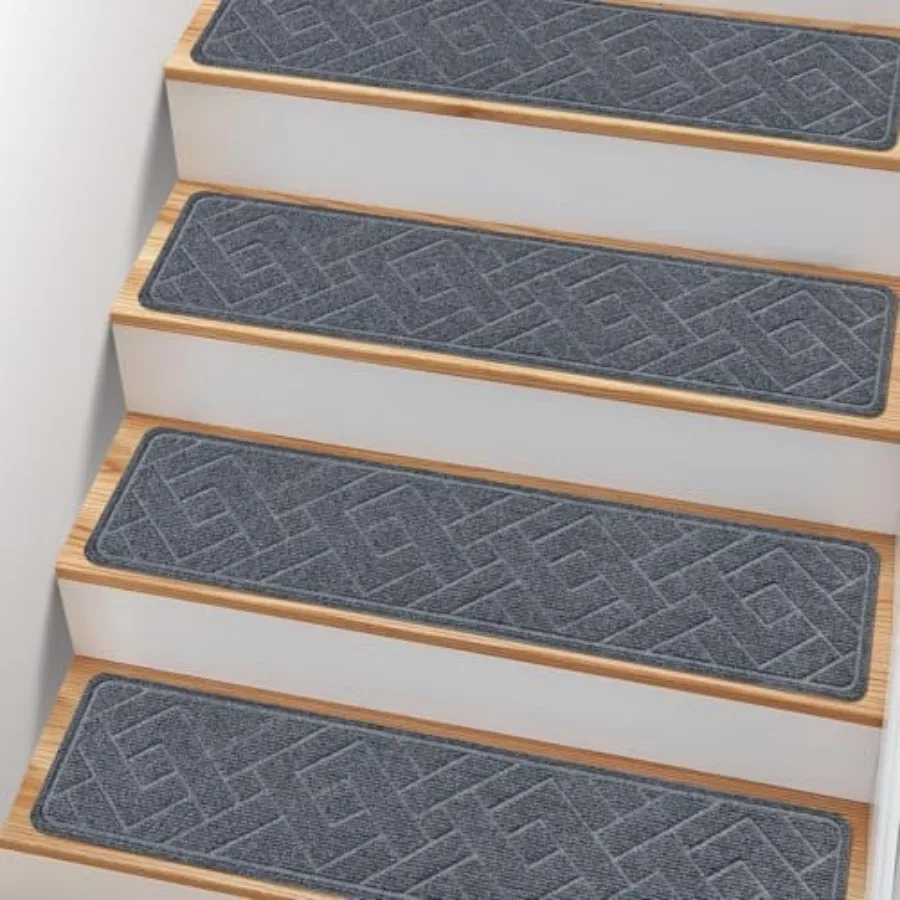 Non Slip Stair Treads for Wooden Steps, 5 Pack Stairs Carpet Treads Indoor with Reusable Peel and Stick Adhesive for Elders and
Non Slip Stair Treads for Wooden Steps, 5 Pack Stairs Carpet Treads Indoor with Reusable Peel and Stick Adhesive for Elders and