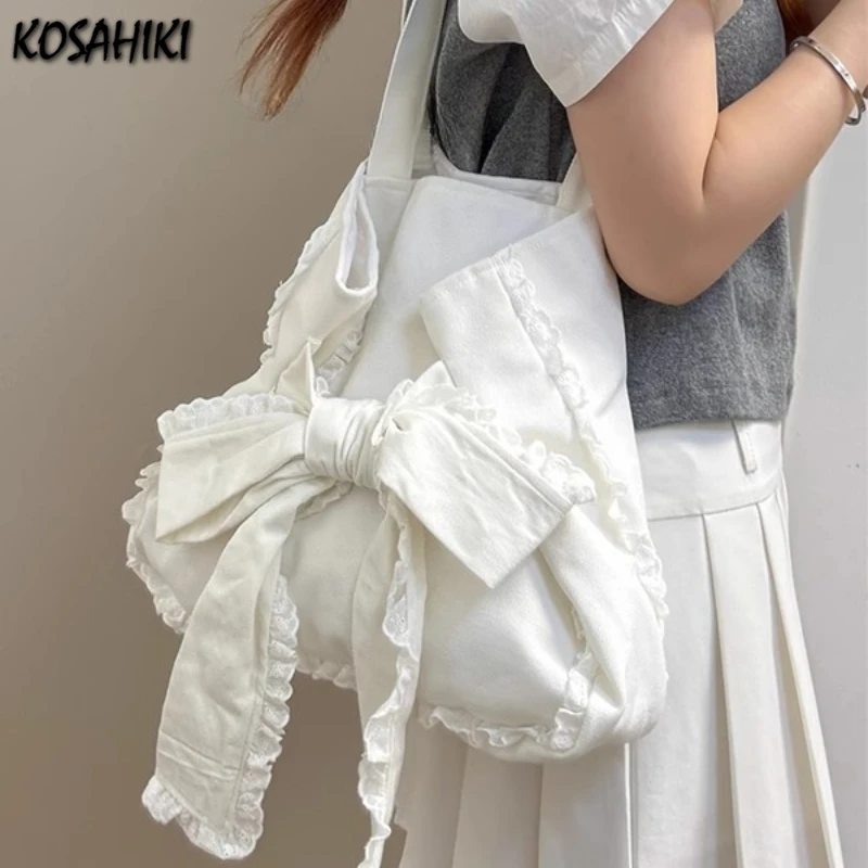 Korean All Match Simple Chic Bow Underarm Bag Women Sweet Y2k Aesthetic Casual Shopping Bags Simple Vintage Shoulder Handbags
Korean All Match Simple Chic Bow Underarm Bag Women Sweet Y2k Aesthetic Casual Shopping Bags Simple Vintage Shoulder Handbags
