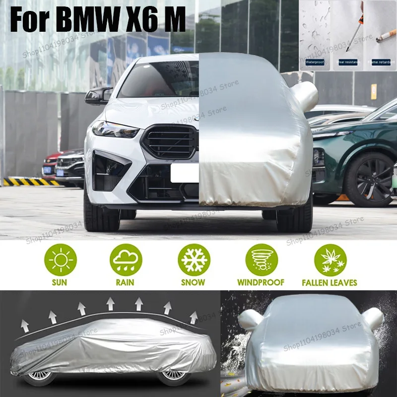 For BMW X6 M Auto parts Anti snow Anti dust Sunscreen Anti-uv Anti peeling paint And Anti Rainwater 210t car cover Car cover
For BMW X6 M Auto parts Anti snow Anti dust Sunscreen Anti-uv Anti peeling paint And Anti Rainwater 210t car cover Car cover