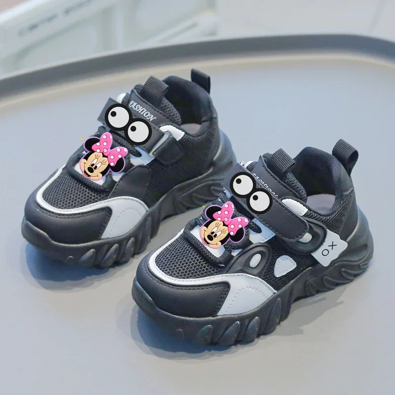 Disney Minnie Mouse Children Sports Shoes Mickey Spring Autumn Boy Mesh Casual shoes Girls Sneakers Soft Sole Baby Toddler Shoes
Disney Minnie Mouse Children Sports Shoes Mickey Spring Autumn Boy Mesh Casual shoes Girls Sneakers Soft Sole Baby Toddler Shoes