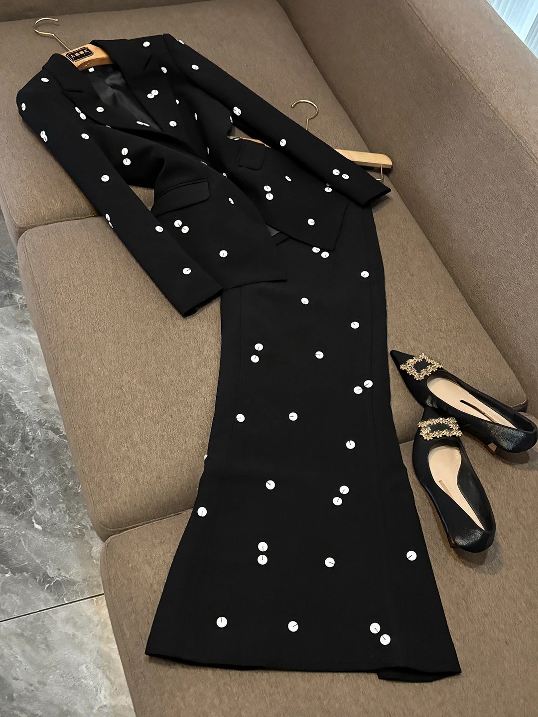 Star Faion Sequin Embellied Color Blo Suit Jaet Fi Tail Long Skirt A03054 Glittering Par Wear Women's Outfits
Star Faion Sequin Embellied Color Blo Suit Jaet Fi Tail Long Skirt A03054 Glittering Par Wear Women's Outfits