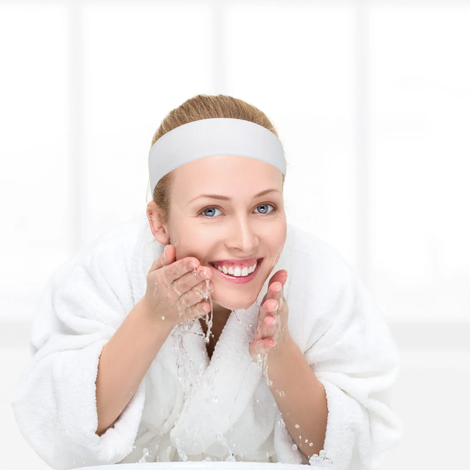 48Pcs Elastic Disposable Hairband Spa Headband Non-Woven Fabric Makeup Hairband Skin Care Face Wash Headband Salon Use
48Pcs Elastic Disposable Hairband Spa Headband Non-Woven Fabric Makeup Hairband Skin Care Face Wash Headband Salon Use