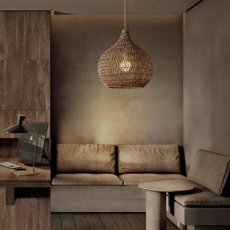 Rattan art chandelier wabi sandy wind Chinese retro restaurant hand woven chandelier homestay zen led restaurant chandelier
Rattan art chandelier wabi sandy wind Chinese retro restaurant hand woven chandelier homestay zen led restaurant chandelier