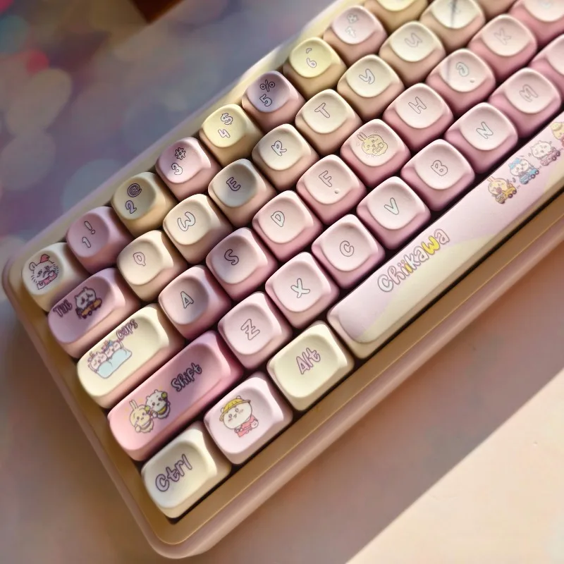 Anime Chiikawa Kawaii Cartoon Cute MOA Profile Original Round Ball PBT Keycaps for Custom Mechanical Keyboard Gift Trendy New
Anime Chiikawa Kawaii Cartoon Cute MOA Profile Original Round Ball PBT Keycaps for Custom Mechanical Keyboard Gift Trendy New