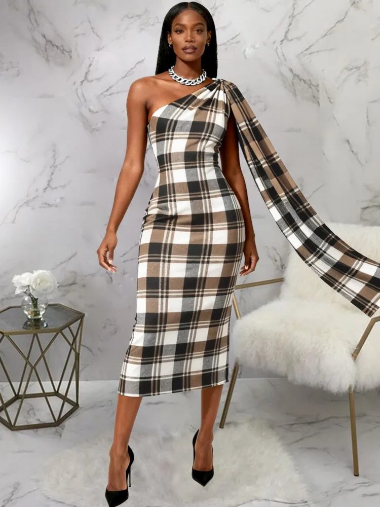 African Dresses For Women Elegant Spring Summer One Shoulder Dashiki Midi Dress Ladies Traditional African Clothing Fairy Dreaes
African Dresses For Women Elegant Spring Summer One Shoulder Dashiki Midi Dress Ladies Traditional African Clothing Fairy Dreaes