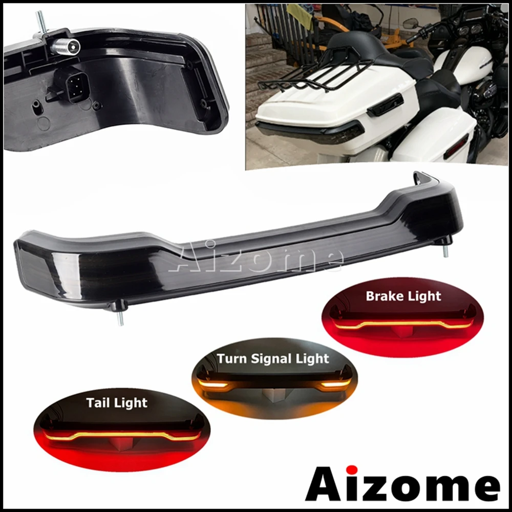Motorcycle Tour Pack LED Brake Tail Light Turn Signal Tourpack Lamp For Harley Road Glide Electra Tri Glide Ultra Limited 14-21
Motorcycle Tour Pack LED Brake Tail Light Turn Signal Tourpack Lamp For Harley Road Glide Electra Tri Glide Ultra Limited 14-21