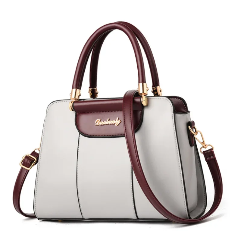 Contrast Color Simple Temperament Elegant Commuting Large Capacity Single Shoulder Crossbody Handbag Bag for Women
Contrast Color Simple Temperament Elegant Commuting Large Capacity Single Shoulder Crossbody Handbag Bag for Women