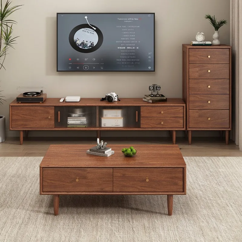 French retro solid wood TV cabinet, small apartment medium and ancient style living room home simple storage locker
French retro solid wood TV cabinet, small apartment medium and ancient style living room home simple storage locker