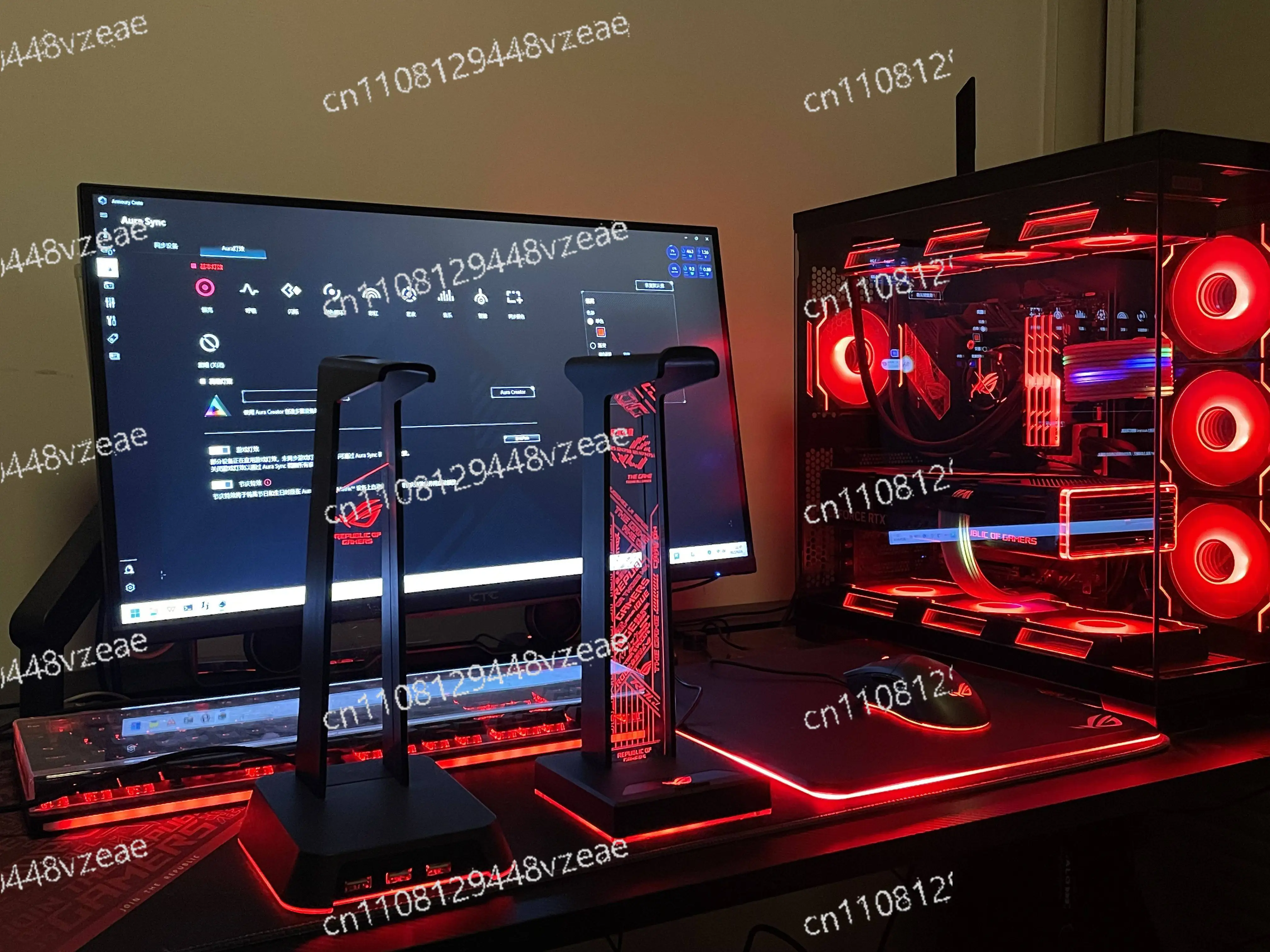 ROG Suitable for Headset Storage Bracket, E-sports Desktop RGB Ambient Light
ROG Suitable for Headset Storage Bracket, E-sports Desktop RGB Ambient Light