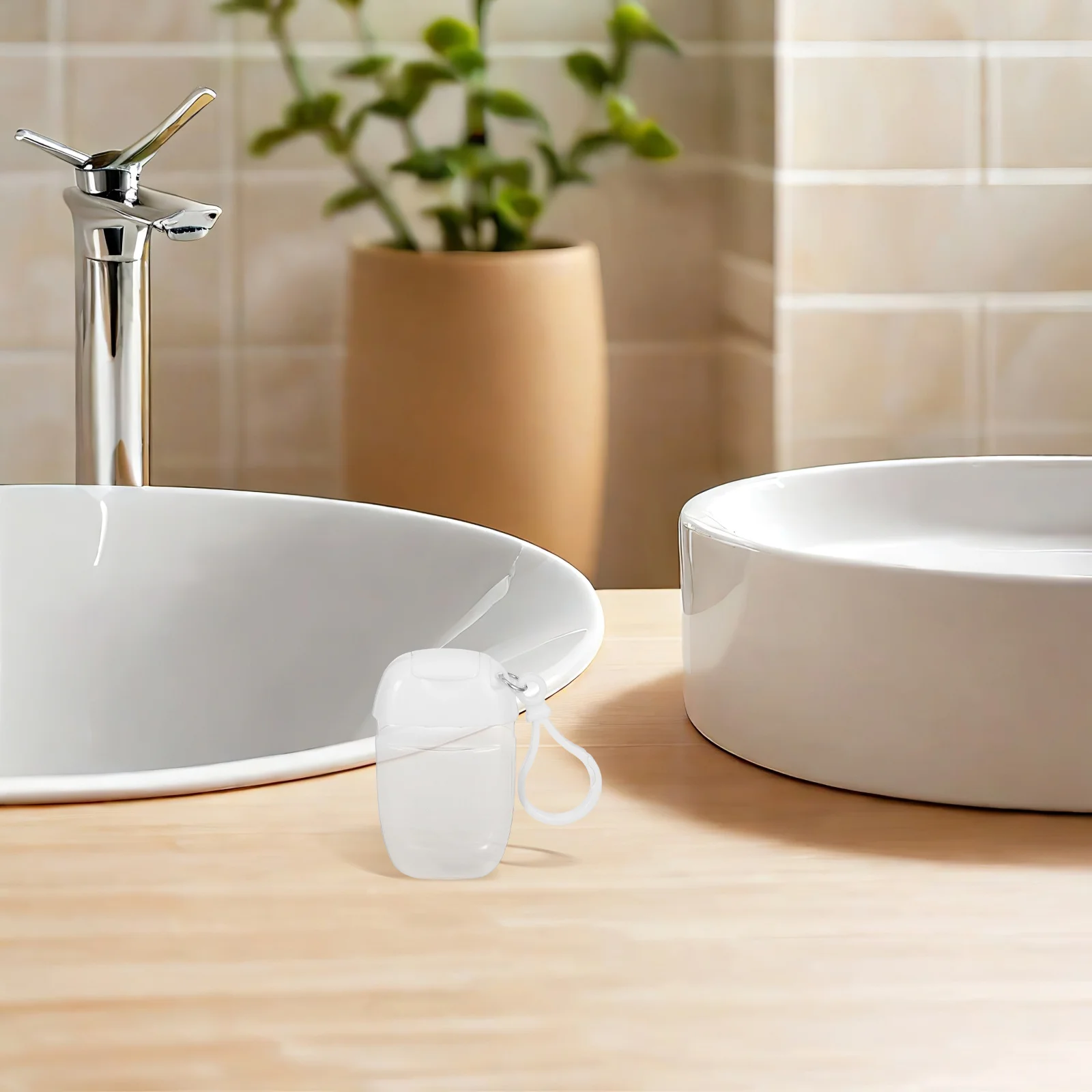 9 Pcs Refillable Clear Travel Bottles for Toiletries Size Lotion Keychain Squeeze 
9 Pcs Refillable Clear Travel Bottles for Toiletries Size Lotion Keychain Squeeze