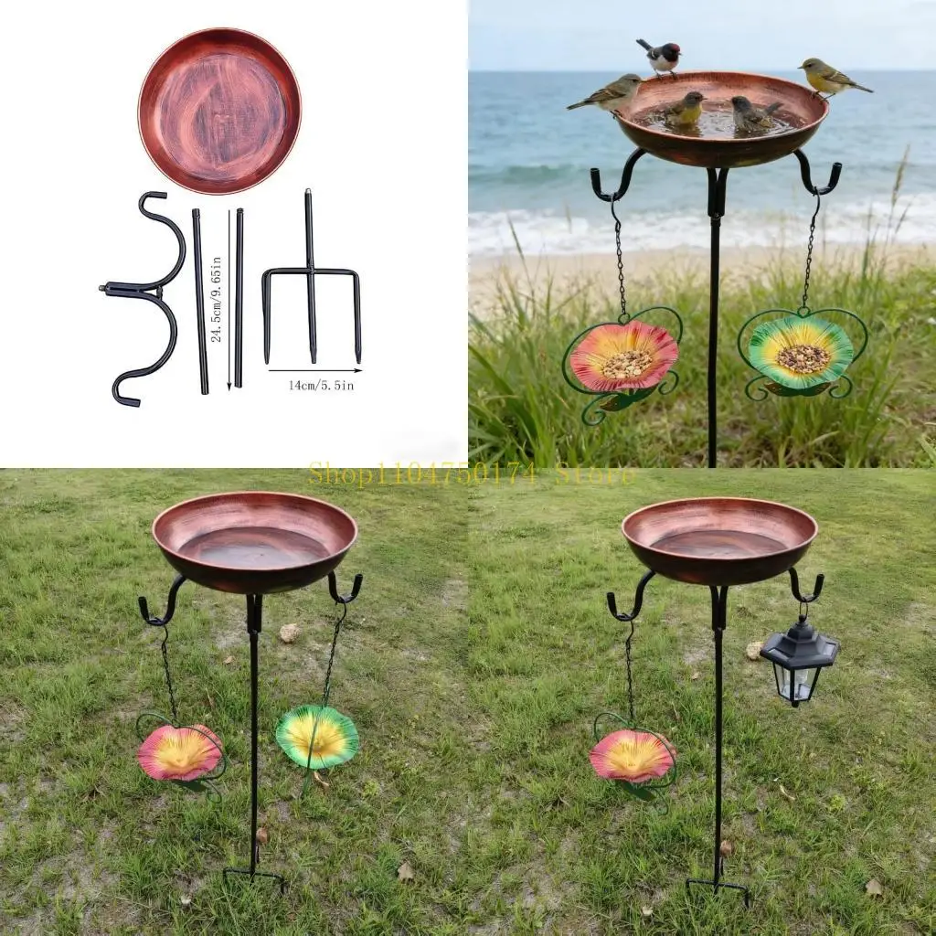 Rural Metal Bird Feeder And Waterer Bird Bath For Outdoor Use Easy Installation top sale
Rural Metal Bird Feeder And Waterer Bird Bath For Outdoor Use Easy Installation top sale