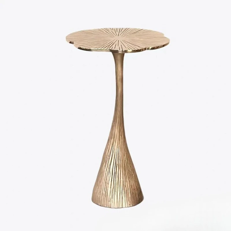 Folds luxury American round designer villa B & B hotel side table
Folds luxury American round designer villa B & B hotel side table