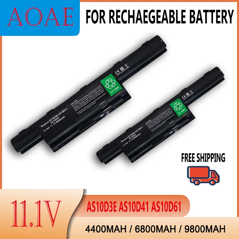 Original genuine battery, suitable for Acer Aspire V3 5741 5742 5750 5551G 5560G 5741G AS10D31 AS10D61 AS10D71 AS10D75 AS10D81
Original genuine battery, suitable for Acer Aspire V3 5741 5742 5750 5551G 5560G 5741G AS10D31 AS10D61 AS10D71 AS10D75 AS10D81