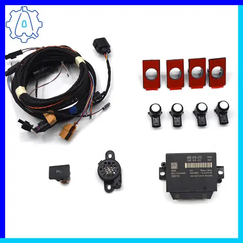 Front parking radar upgrade kit for VW Polo 2011-2019 6RD 919 475 A B D 5Q0 919 275 B, Car Accessories