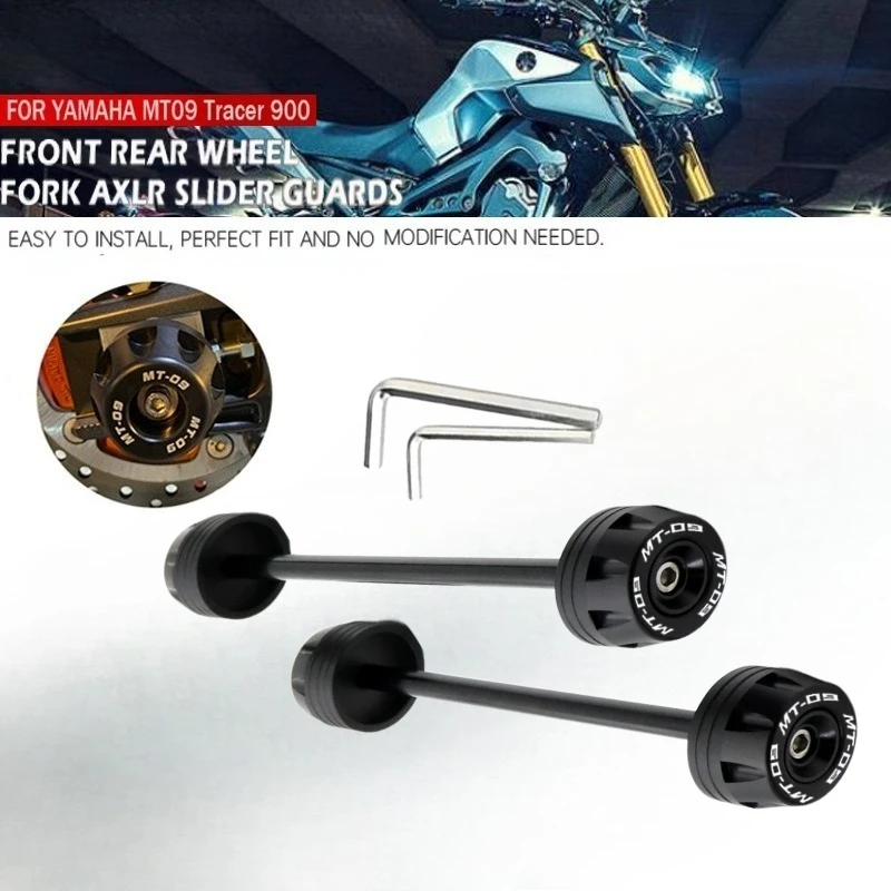For YAMAHA MT-09 FZ-09 2014-2020 MT09 FZ09 MT09/SP FZ09 MT FZ 09 Rear Front Axle Fork Crash Slider Motorcycle Wheel Protector
For YAMAHA MT-09 FZ-09 2014-2020 MT09 FZ09 MT09/SP FZ09 MT FZ 09 Rear Front Axle Fork Crash Slider Motorcycle Wheel Protector