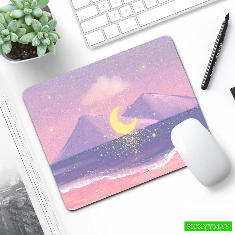 Cute Mousepad Small Office Computer Desk Mat High Quality Moon 18x22cm Design Mouse Pad Laptop XS Desk Pad Little Mouse Mat
Cute Mousepad Small Office Computer Desk Mat High Quality Moon 18x22cm Design Mouse Pad Laptop XS Desk Pad Little Mouse Mat