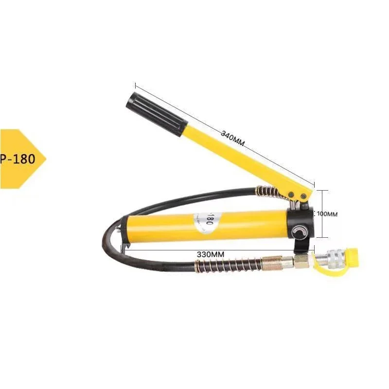 CP-180 Гидравлический ручной насос сверхвысокого давления Ручной насос Гидравлический ручной насос с большим объемом масла Масло высокого давления
CP-180 Гидравлический ручной насос сверхвысокого давления Ручной насос Гидравлический ручной насос с большим объемом масла Масло высокого давления