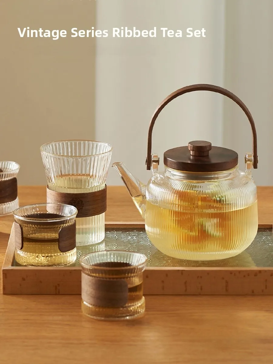 Chinese Sle Glass Tea Pot Set for Home Use Office Visiting ternoon Tea Gongfu Tea Utensils Handmade Vintage Single Person
Chinese Sle Glass Tea Pot Set for Home Use Office Visiting ternoon Tea Gongfu Tea Utensils Handmade Vintage Single Person