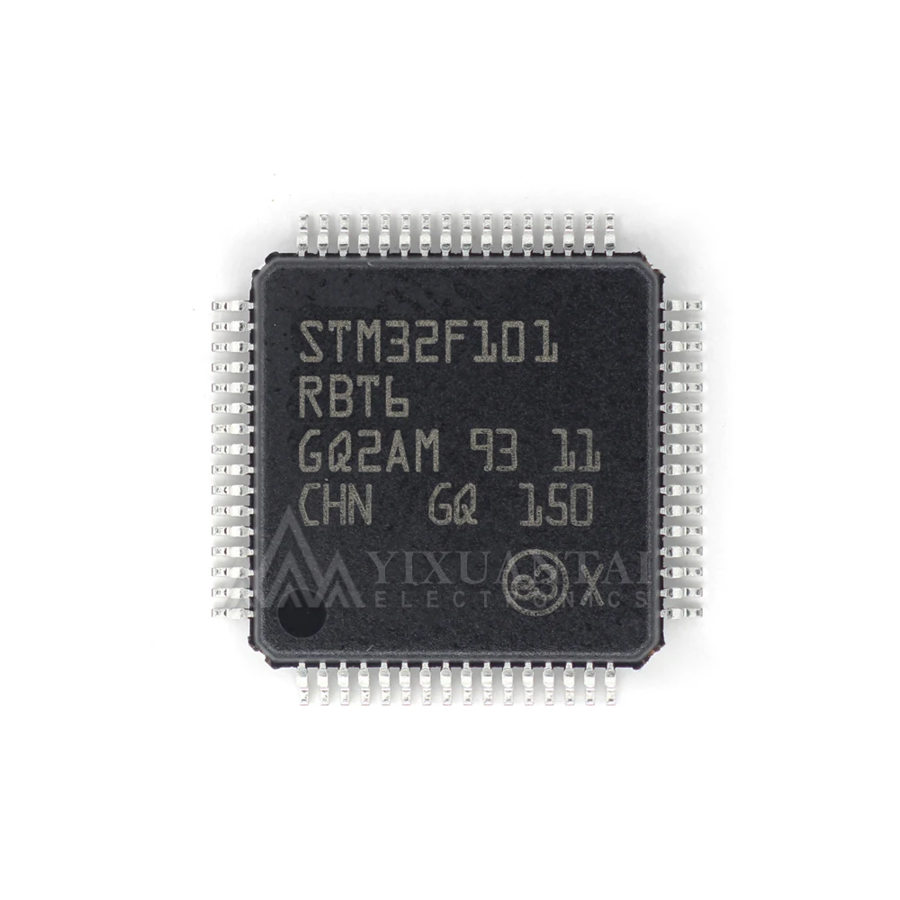 5pcs/lot NEW STM32F101RBT6 General Purpose 32-Bit Microcontroller MCU IC LQFP 64-Pin 128KB Flash Embedded Control Chip
5pcs/lot NEW STM32F101RBT6 General Purpose 32-Bit Microcontroller MCU IC LQFP 64-Pin 128KB Flash Embedded Control Chip