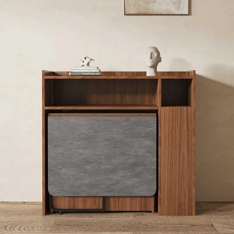 X0 Solid wood folding sideboard small apartment light luxury style multi-functional movable rock slab folding table
X0 Solid wood folding sideboard small apartment light luxury style multi-functional movable rock slab folding table